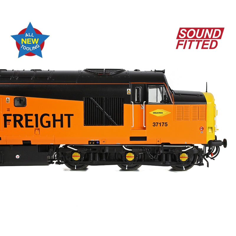 BRANCHLINE OO Class 37/0 Centre Headcode 37175 Colas Rail DCC Sound Fitted