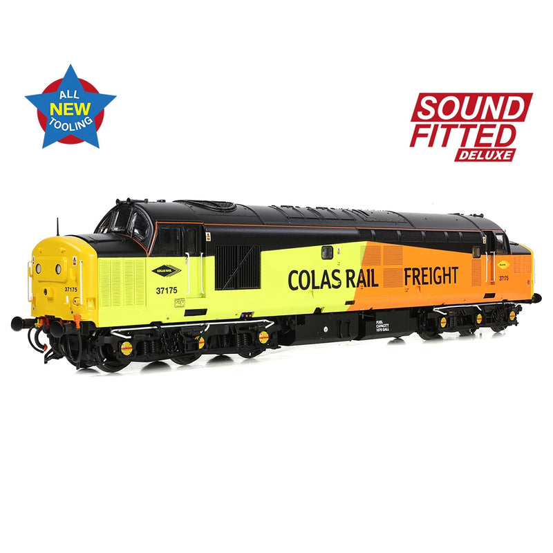 BRANCHLINE OO Class 37/0 Centre Headcode 37175 Colas Rail DCC Sound Fitted Deluxe