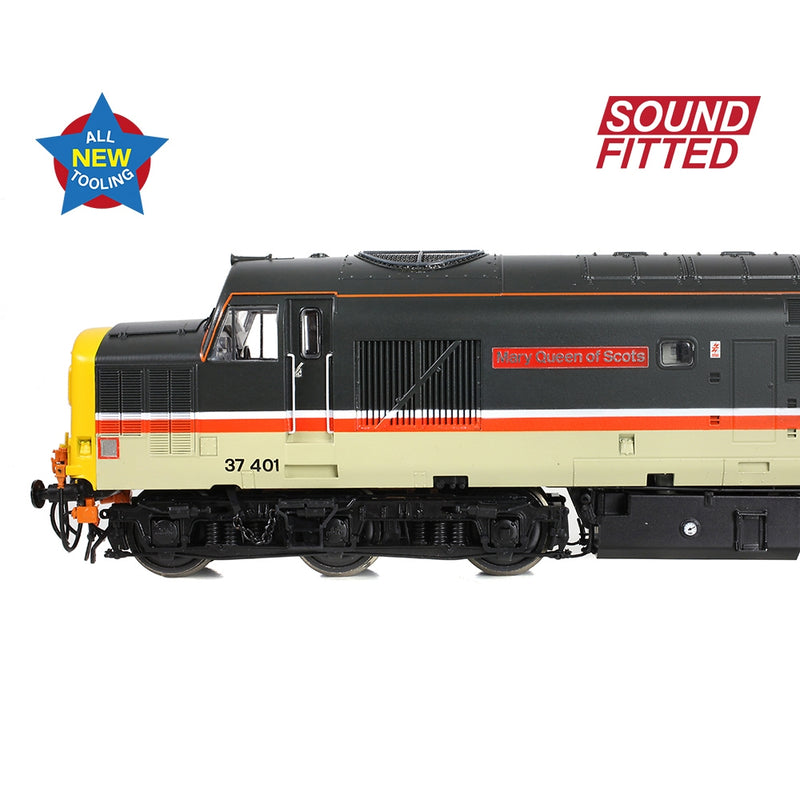 BRANCHLINE OO Class 37/4 Refurbished 37401 'Mary Queen of Scots' BR IC (Mainline) DCC Sound Fitted