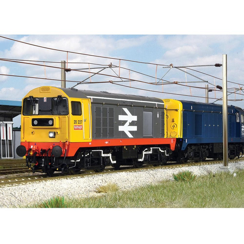 BRANCHLINE OO Class 20/0 20227 BR Railfreight (Red Stripe)