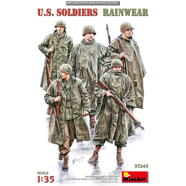 MINIART 1/35 U.S. Soldiers Rainwear