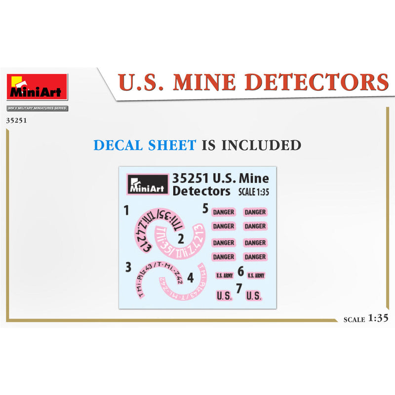 MINIART 1/35 U.S. Mine Detectors