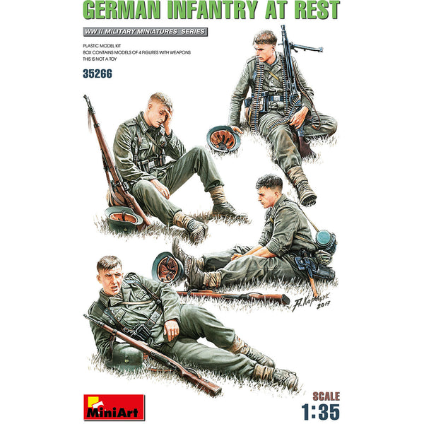 MINIART 1/35 German Infantry at Rest