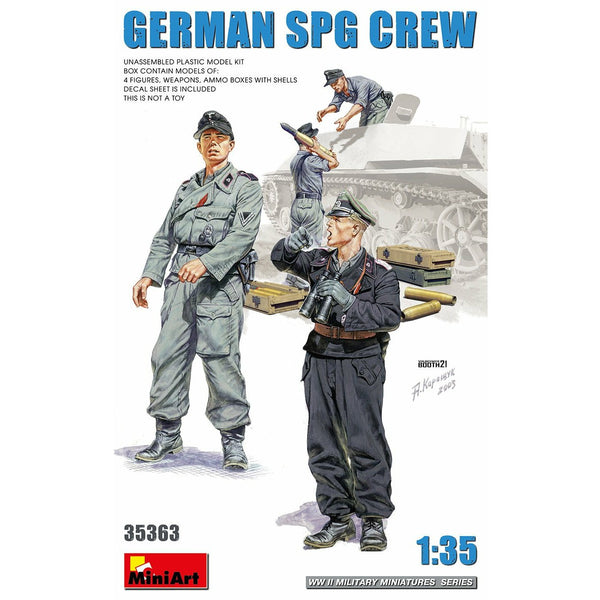 MINIART 1/35 German SPG Crew