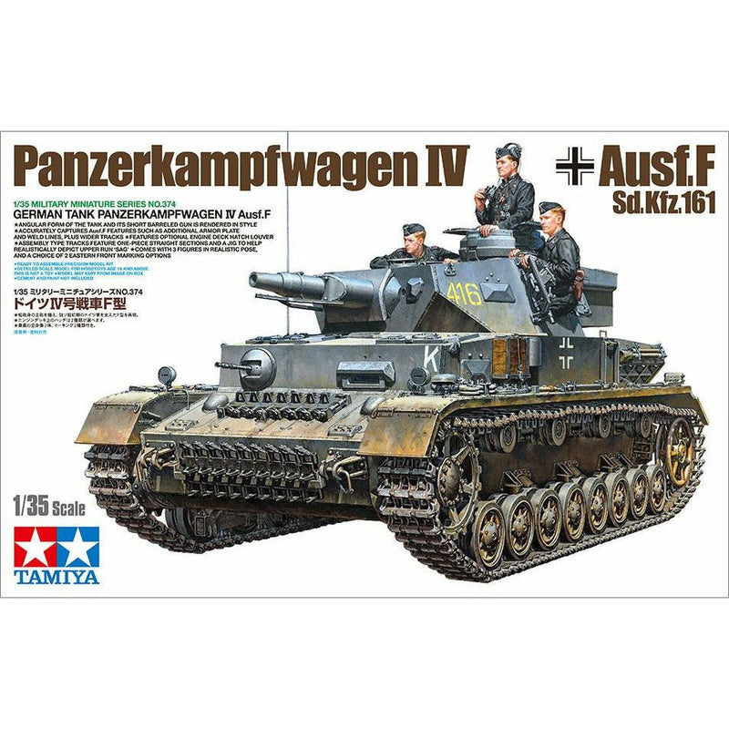 TAMIYA 1/35 Panzerkampfwagen IV Ausf. F