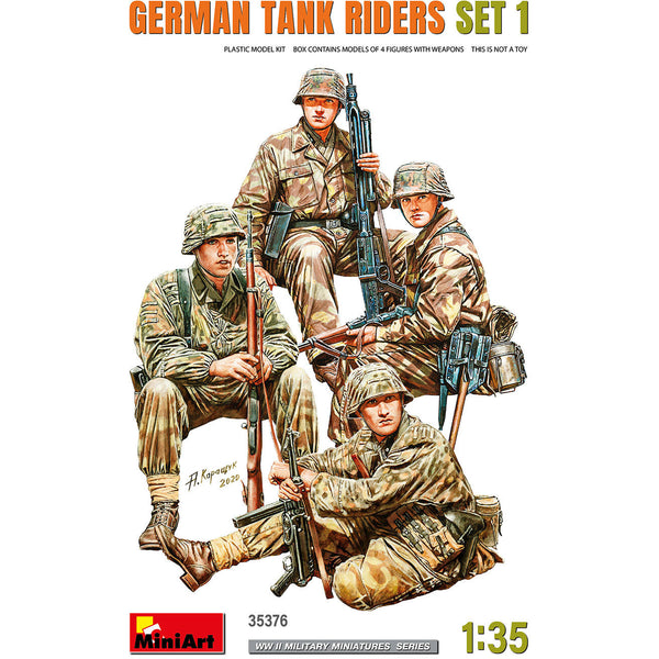 MINIART 1/35 German Tank Riders Set 1