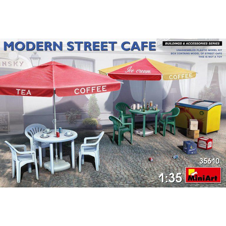 MINIART 1/35 Modern Street Cafe