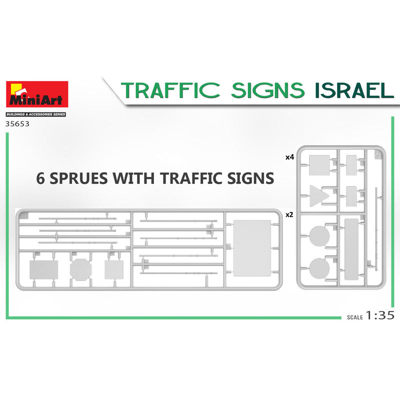 MINIART 1/35 Traffic Signs Israel