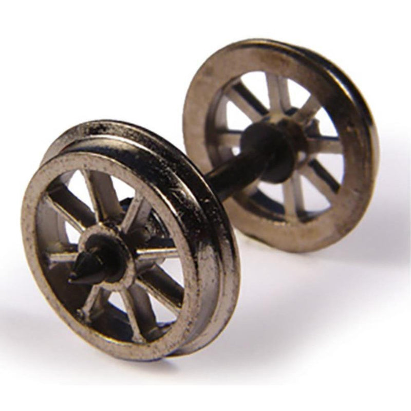 BRANCHLINE Metal Spoked Wagon Wheels (x10)