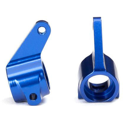 TRAXXAS Steering Blocks (2) 6061-T6 Blue Anodised Alum 5 X