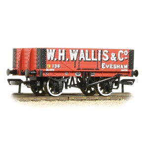 BRANCHLINE OO 5 Plank Wagon Wooden Floor 'W. H. Wallis & Co
