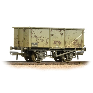 BRANCHLINE OO 16 Ton Steel Mineral Wagon BR Grey Weathered