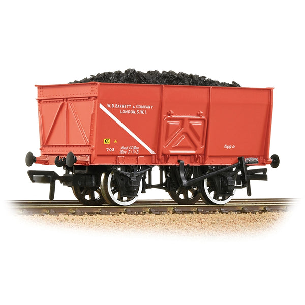 BRANCHLINE OO 16T Steel Slope-Sided Mineral Wagon 'WD Barne