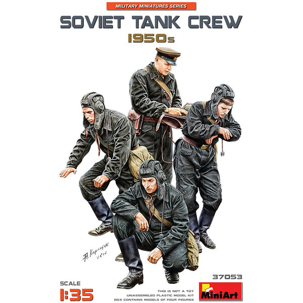 MINIART 1/35 Soviet Tank Crew 1950's