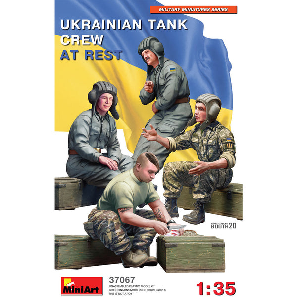MINIART 1/35 Ukrainian Tank Crew at Rest