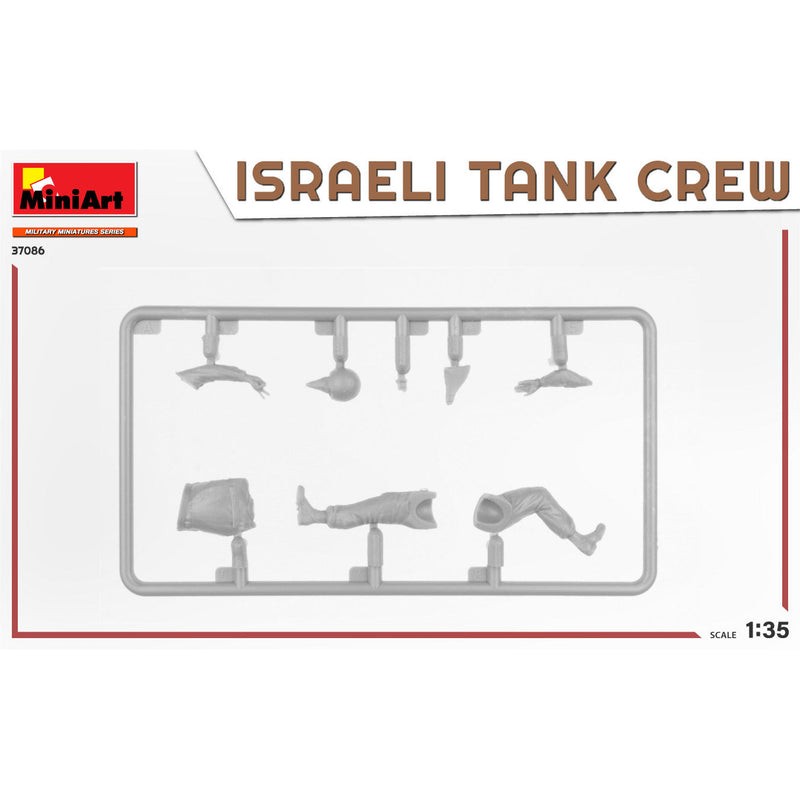 MINIART 1/35 Israeli Tank Crew.  Yom Kippur War