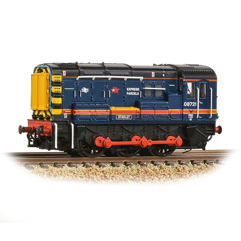 GRAHAM FARISH N Class 08 08721 BR Red Star Express Parcels