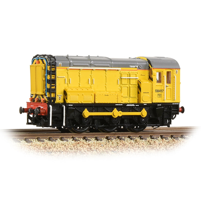 GRAHAM FARISH N Class 08 08417 Network Rail Yellow