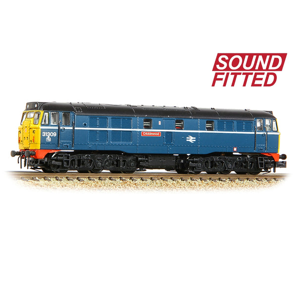 GRAHAM FARISH Class 31/1 31309 'Cricklewood' BR Blue DCC Sound Fitted