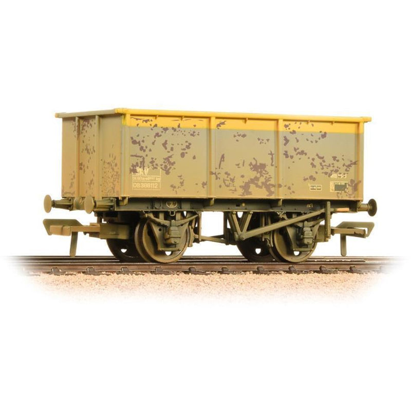 GRAHAM FARISH 27 Ton ZKV Steel Tippler Wagon BR Grey & Yellow