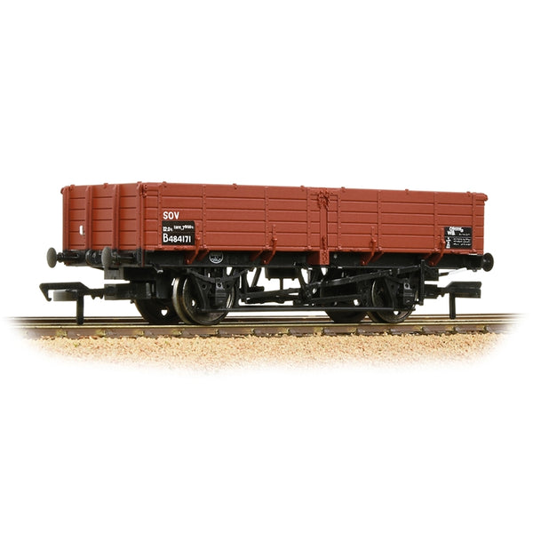 BRANCHLINE OO BR 12T Pipe Wagon BR Bauxite (TOPS) (38-703)