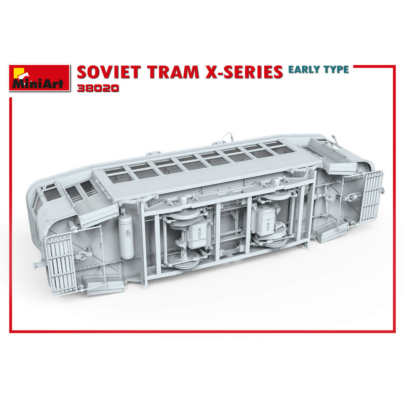 MINIART 1/35 Soviet Tram X-Series. Early Type