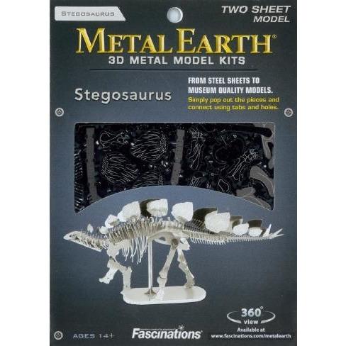 METAL EARTH Dinosaur Stegosaurus Skeleton