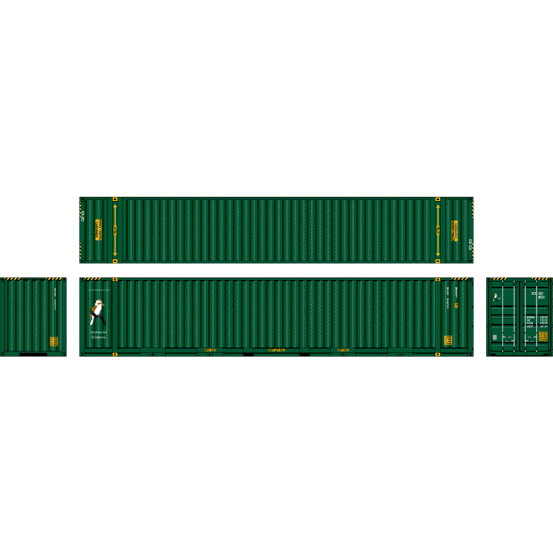 SOUTHERN RAIL 48' Container - 2 Pack Intermodal Solutions