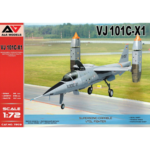 A&A MODELS 1/72 VJ 101C-X1 Supersonic-Capable VTOL Fighter