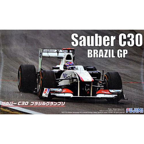 FUJIMI 1/20 Sauber C30 Brazilian GP with Driver Figure