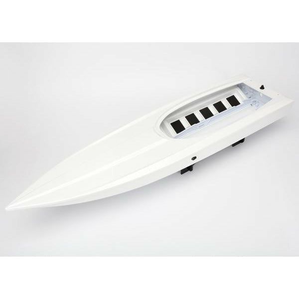 TRAXXAS Hull Spartan White No Graphics Fully Assembled (571