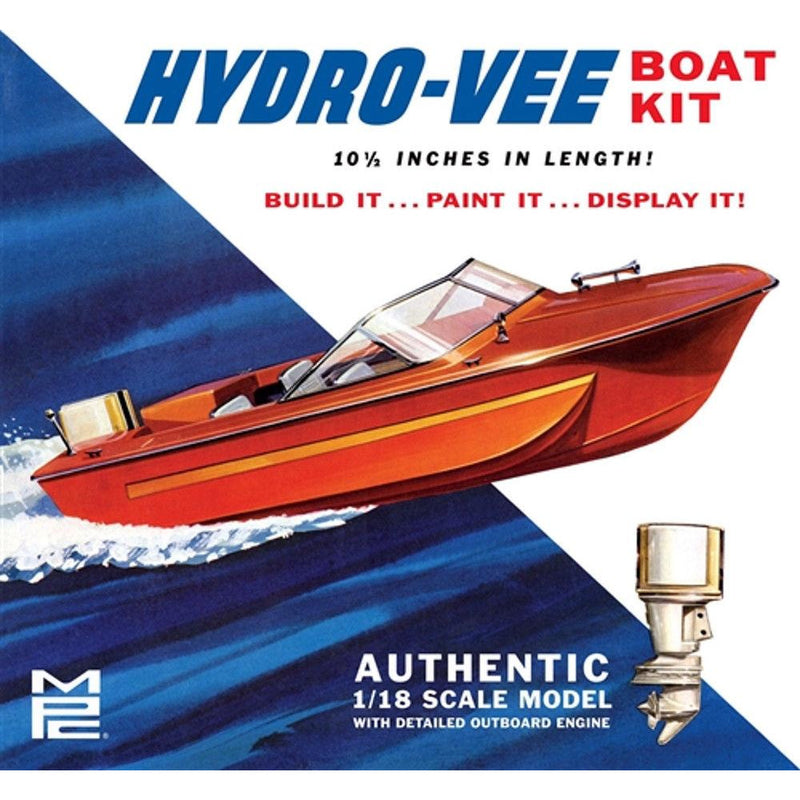 MPC 1/18 Hydro-Vee Boat Plastic Kit