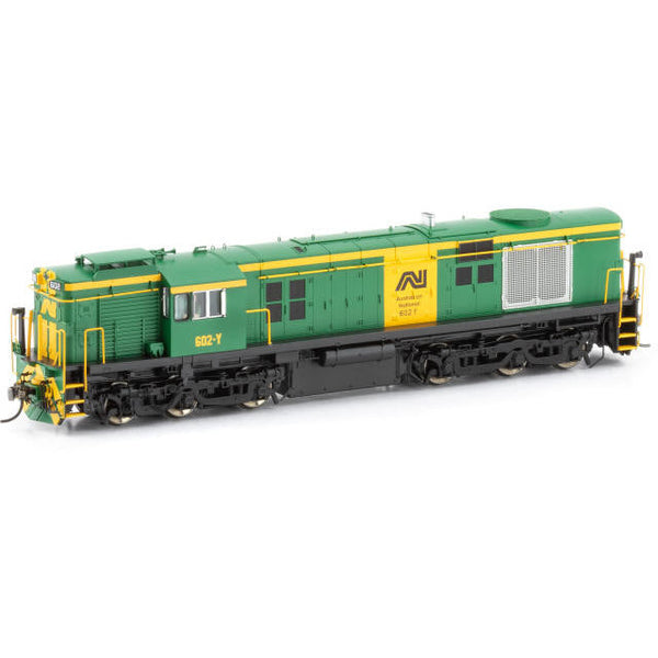 AUSCISION HO 602-Y AN Green & Yellow - Green Roof - DCC Sound Fitted