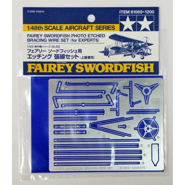 TAMIYA 1/48 Fairey Swordfish Photo Etched Bracing Wire Set
