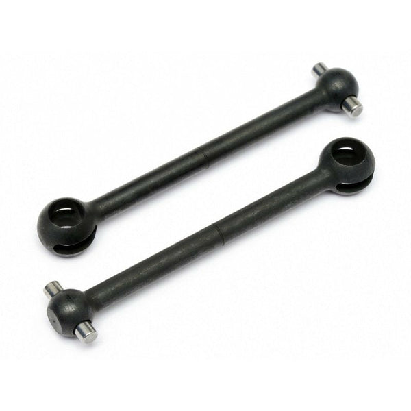 (Clearance Item) HB RACING 44mm Heavy Duty Universal Drive Shaft Ver.2 (Front/Steel/2Pcs)