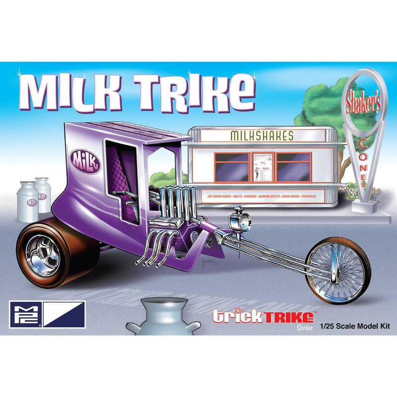 MPC 1/25 Milk Trike (Trick Trike Series) Motorbike Plastic