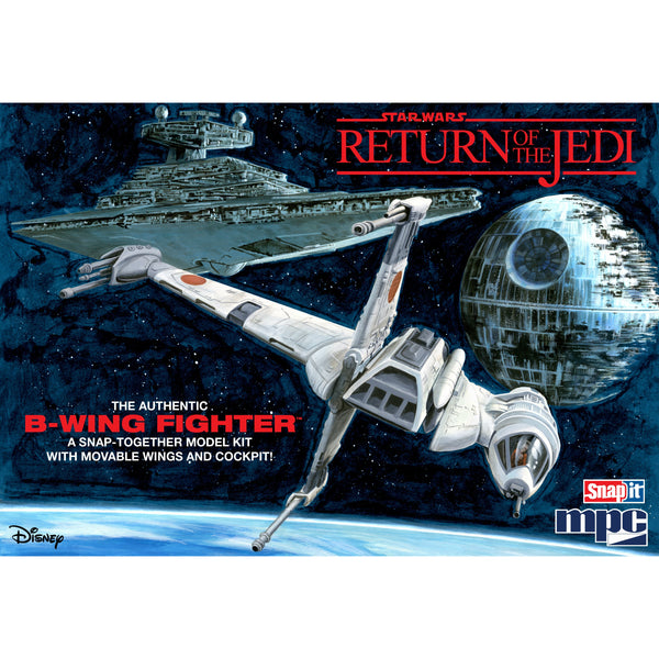 MPC 1/144 Star Wars: Return of the Jedi B-Wing Fighter (Sna