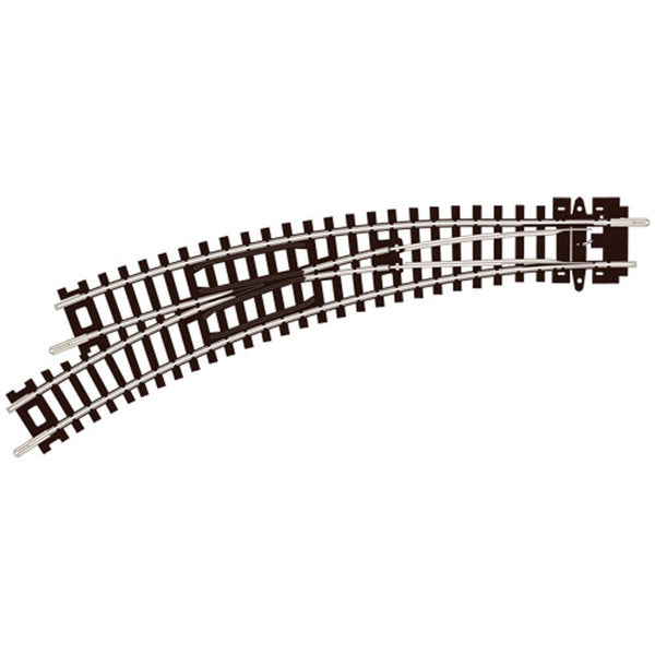 PECO N Setrack Curved Turnout Left Hand Code 80 (ST45)
