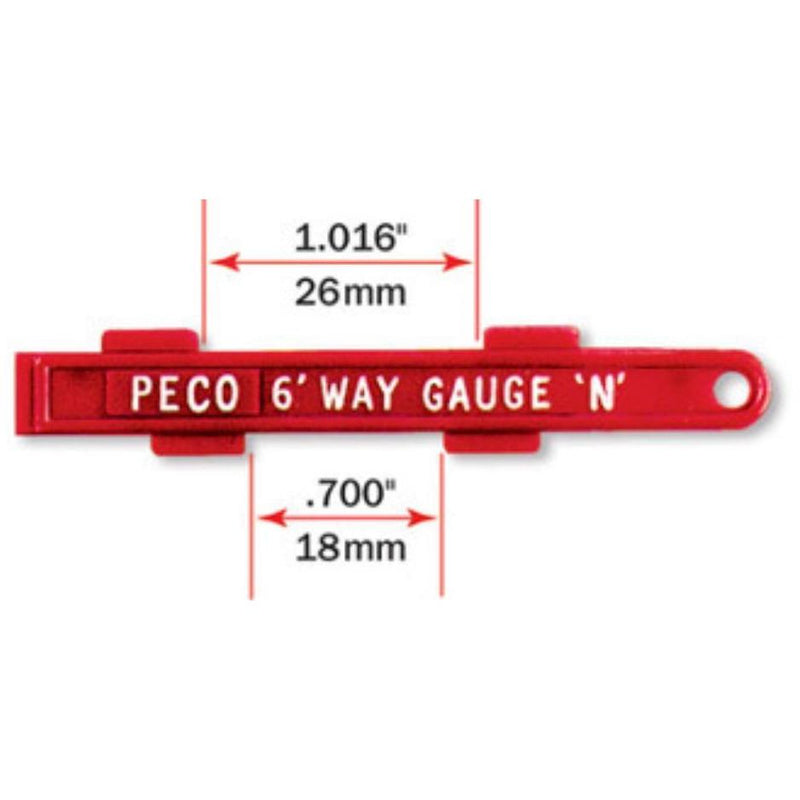 PECO N 6 ft Way Gauge (SL336)