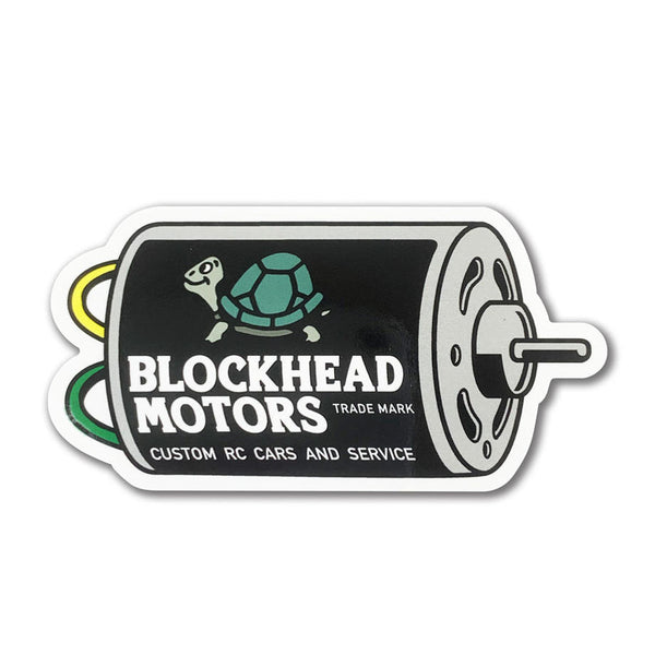 BLOCKHEAD MOTORS Motor Sticker