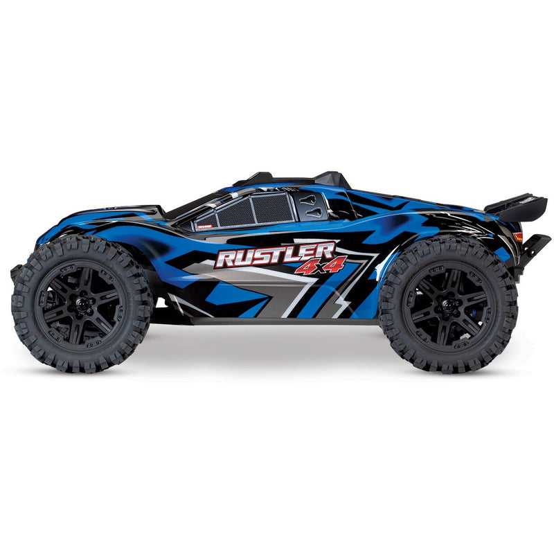 TRAXXAS 1/10 Rustler 4X4 4WD Stadium Truck - Blue