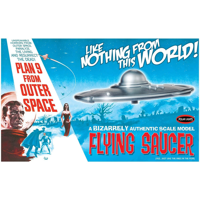 POLAR LIGHTS 1/25 Plan 9 From Outer Space Flying Saucer Kit