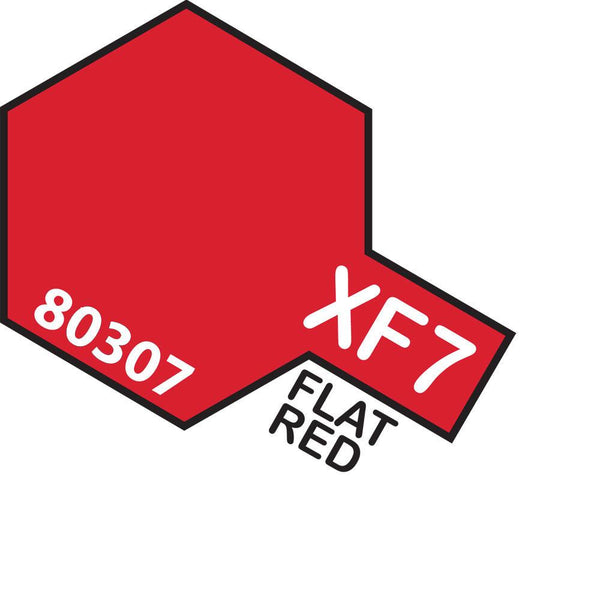 TAMIYA XF-7 Flat Red Enamel Paint 10ml