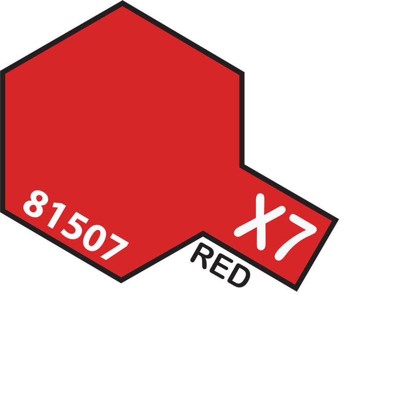 TAMIYA Acrylic Paint X-7 Red 10ml