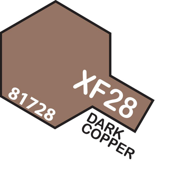 TAMIYA Acrylic Paint XF-28 Dark Copper 10ml