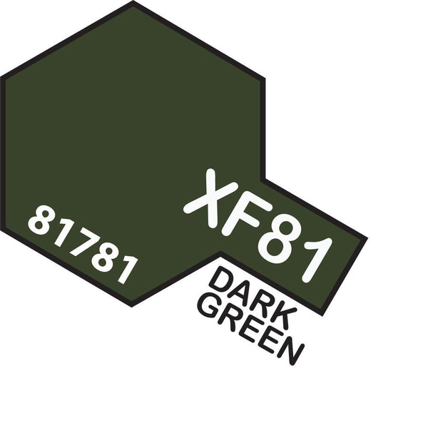 TAMIYA Acrylic Paint XF-81 Dark Green 2 RAF 10ml