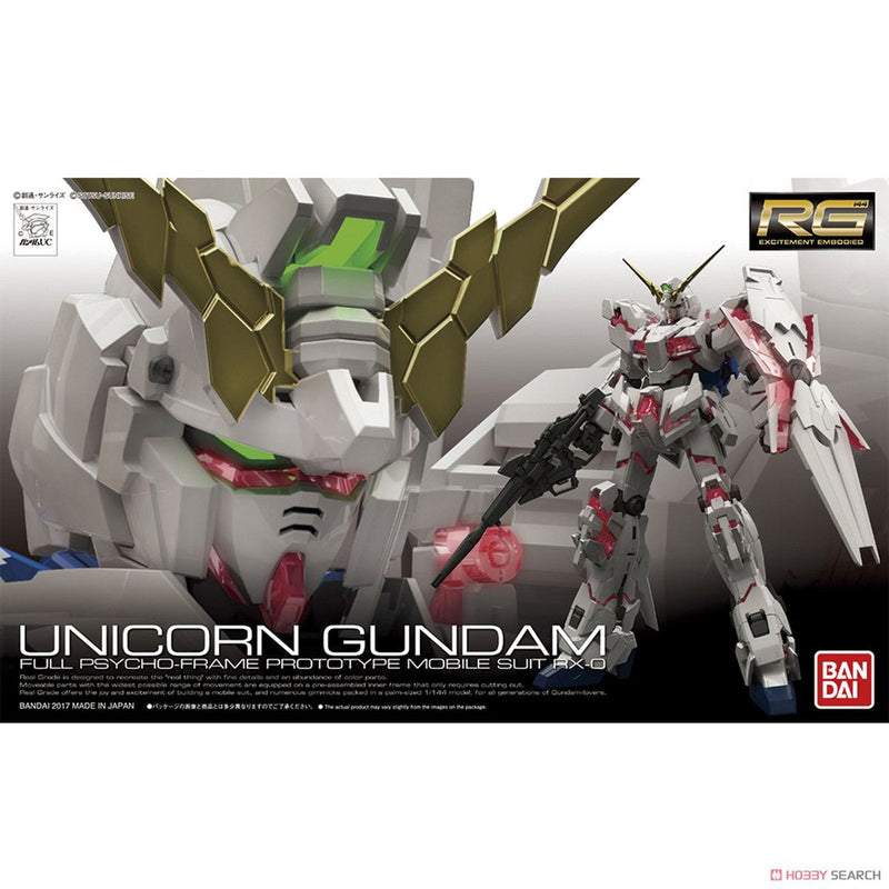 BANDAI 1/144 RG Unicorn Gundam