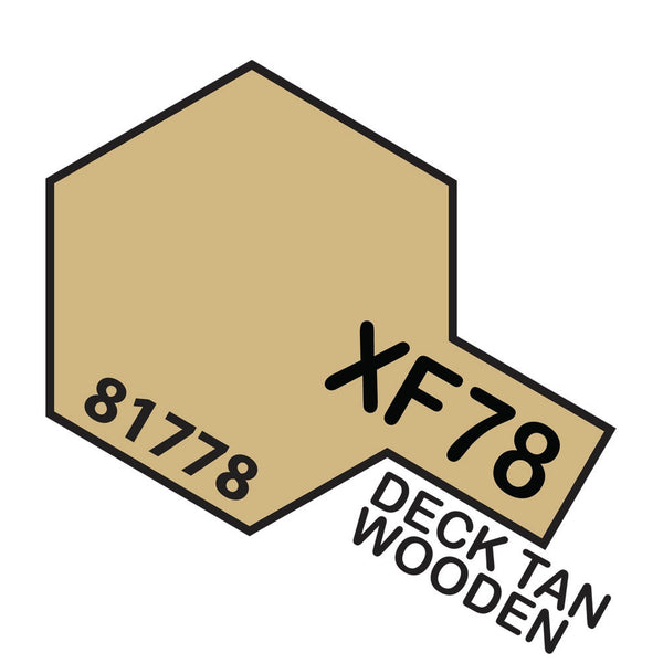 TAMIYA Acrylic Paint XF-78 Wooden Deck Tan 10ml