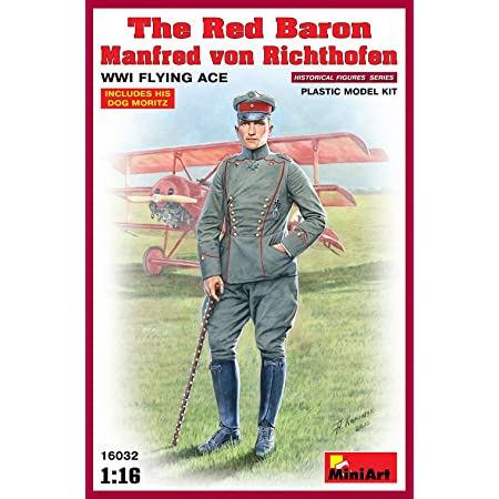 MINIART 1/16 Red Baron. Manfred von Richthofen.WWI Flying Ace