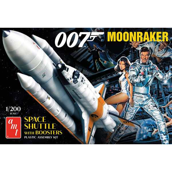 AMT 1/200 Moonraker Shuttle w/Boosters James Bond